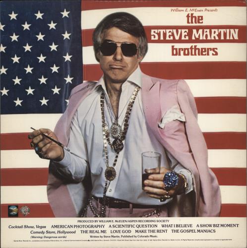 Steve Martin The Steve Martin Brothers vinyl LP album (LP record) US SM3LPTH773513