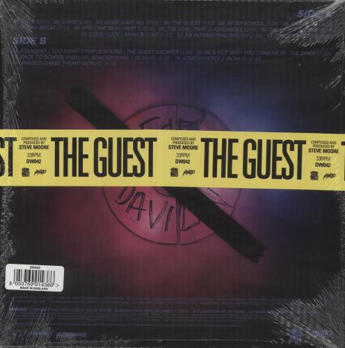 Steve Moore The Guest - Red Vinyl - Shrink vinyl LP album (LP record) UK XV2LPTH858000