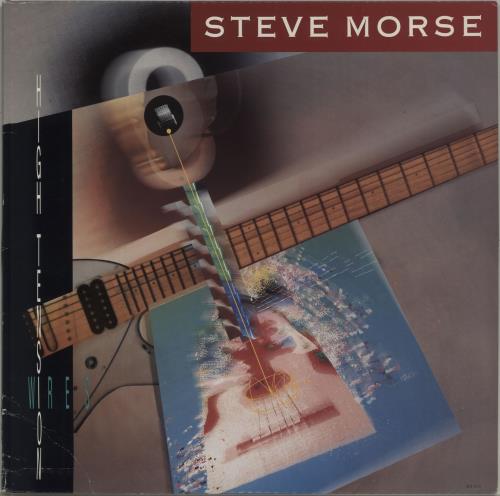 Steve Morse Band High Tension Wires vinyl LP album (LP record) US SMSLPHI674966