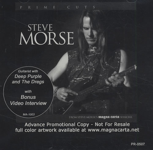 Steve Morse Band Prime Cuts CD album (CDLP) US SMSCDPR432592