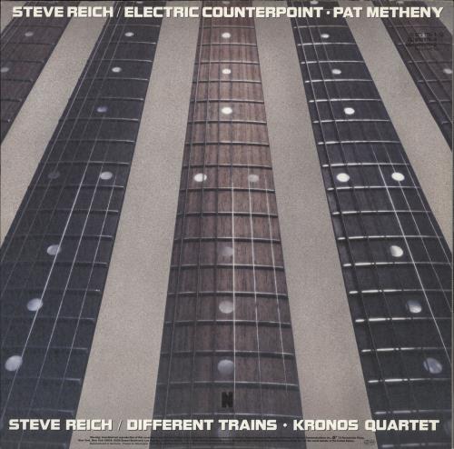 Steve Reich Different Trains vinyl LP album (LP record) German U4NLPDI721835
