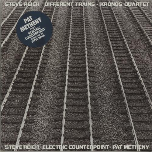 Steve Reich Electric Counterpoint - stickered vinyl LP album (LP record) German U4NLPEL634734