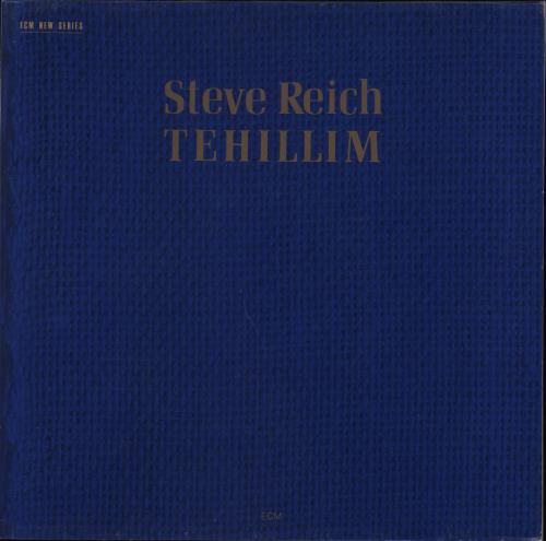 Steve Reich Tehillim vinyl LP album (LP record) German U4NLPTE721852