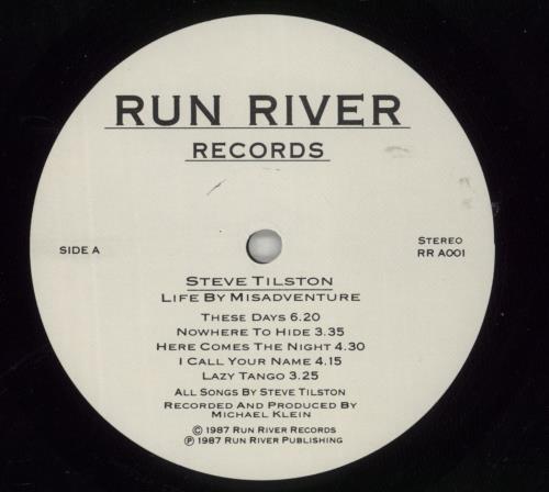 Steve Tilston Life By Misadventure vinyl LP album (LP record) UK ST2LPLI873600