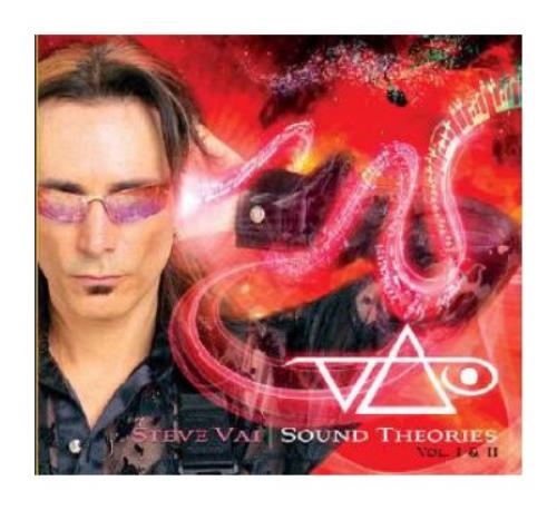 Steve Vai Sound Theories Vol I & II 2 CD album set (Double CD) UK VAI2CSO404792
