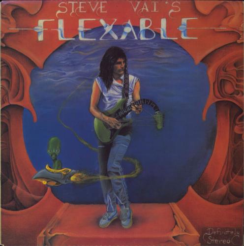 Steve Vai Steve Vai's Flexable vinyl LP album (LP record) US VAILPST616661