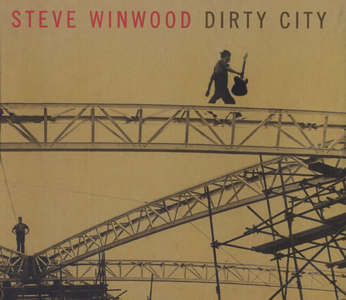Steve Winwood Dirty City CD-R acetate US WWDCRDI465288