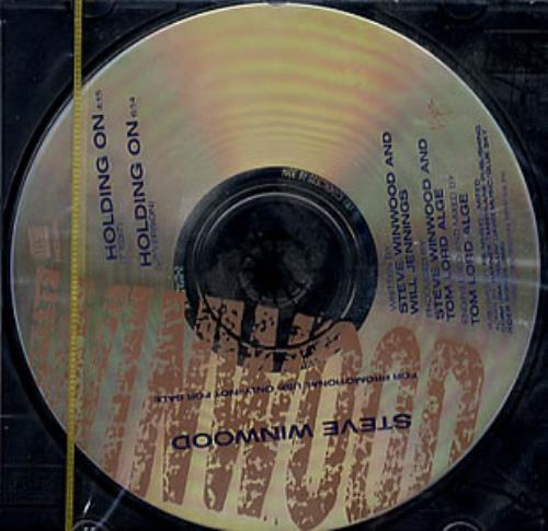 Steve Winwood Holding On CD single (CD5 / 5") US WWDC5HO352277