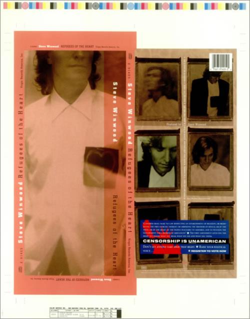 Steve Winwood Refugees Of The Heart artwork US WWDARRE455368
