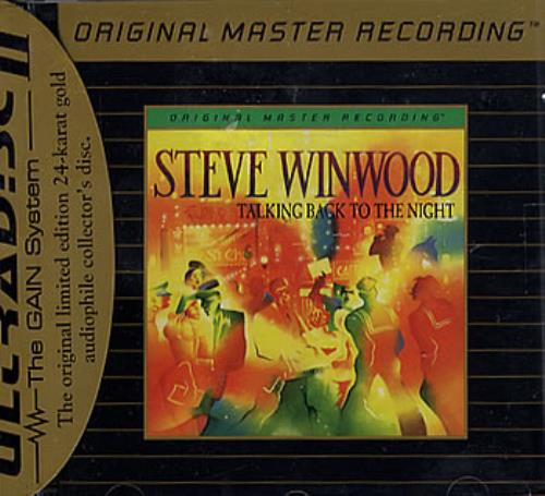 Steve Winwood Talking Back To The Night CD album (CDLP) US WWDCDTA359012