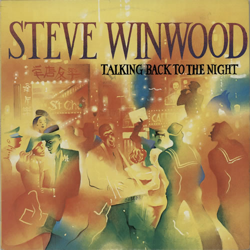 Steve Winwood Talking Back To The Night vinyl LP album (LP record) Australian WWDLPTA575893