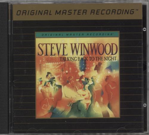 Steve Winwood Talking Back To The Night CD album (CDLP) US WWDCDTA881981