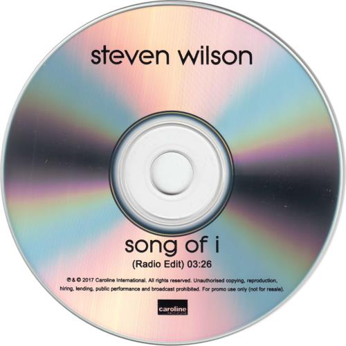 Steven Wilson Song Of I CD-R acetate UK SXWCRSO680761