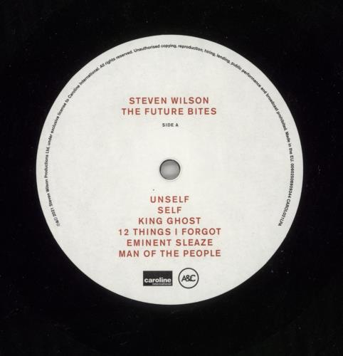Steven Wilson The Future Bites - Exclusive Cover Art vinyl LP album (LP record) UK SXWLPTH868311