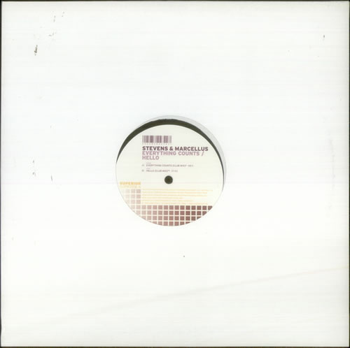 Stevens & Marcellus Everything Counts 12" vinyl single (12 inch record / Maxi-single) UK U7F12EV548584
