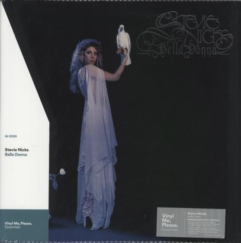 Stevie Nicks Bella Donna - 1st - Blue & Black Galaxy Vinyl vinyl LP album (LP record) UK NICLPBE867712