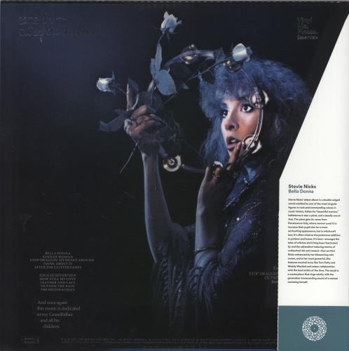 Stevie Nicks Bella Donna - 1st - Blue & Black Galaxy Vinyl vinyl LP album (LP record) UK NICLPBE867712