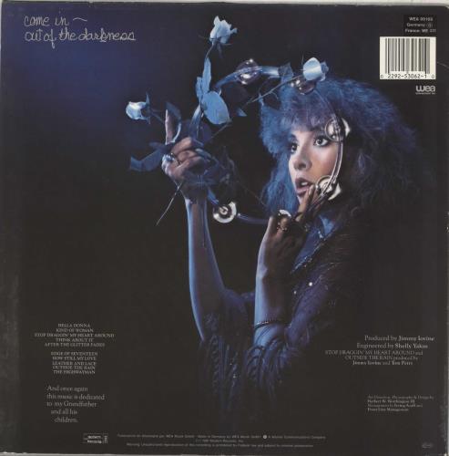 Stevie Nicks Bella Donna - 2nd vinyl LP album (LP record) German NICLPBE665370