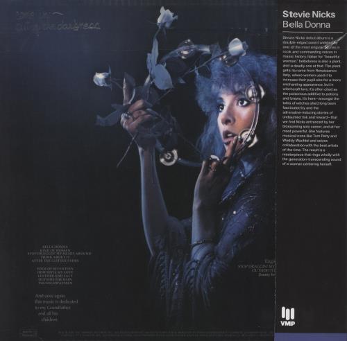 Stevie Nicks Bella Donna - Blue & Black Galaxy Vinyl vinyl LP album (LP record) UK NICLPBE850416