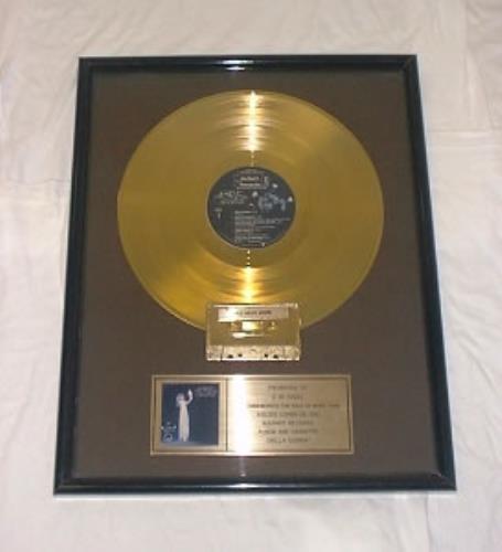 Stevie Nicks Bella Donna award disc US NICAWBE179021