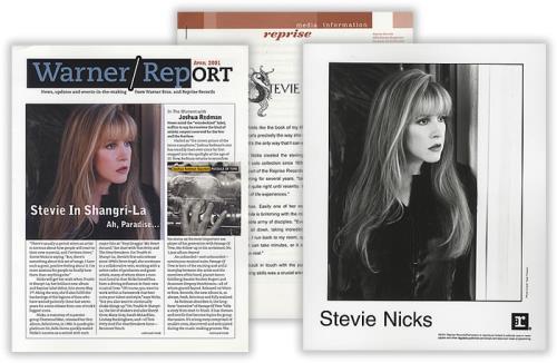 Stevie Nicks Trouble In Shangri-La media press pack US NICPPTR188904