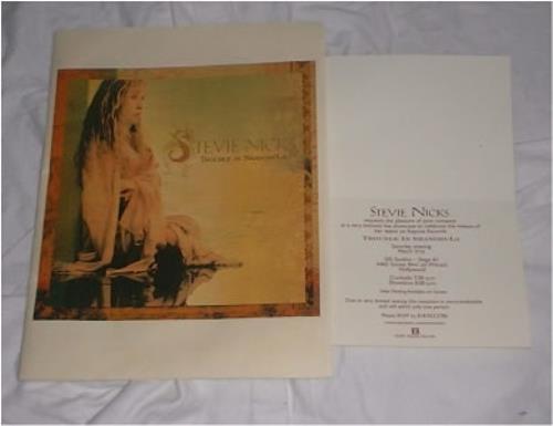 Stevie Nicks Trouble In Shangri-La handbill US NICHBTR191392