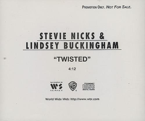 Stevie Nicks Twisted CD single (CD5 / 5") US NICC5TW68748