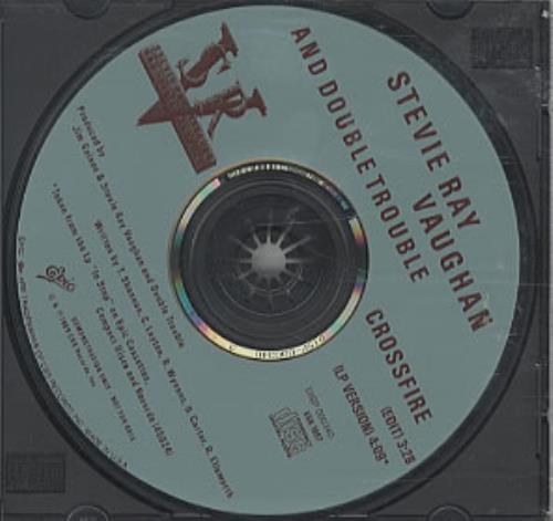 Stevie Ray Vaughan Crossfire CD single (CD5 / 5") US SRVC5CR118260