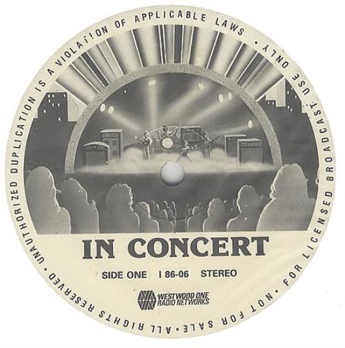 Stevie Ray Vaughan In Concert vinyl LP album (LP record) US SRVLPIN390767