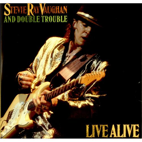 Stevie Ray Vaughan Live Alive 2-LP vinyl record set (Double LP Album) US SRV2LLI422591