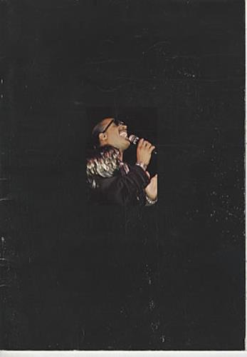 Stevie Wonder '89 Tour tour programme UK STWTRTO325951