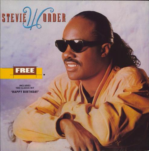 Stevie Wonder Free 7" vinyl single (7 inch record / 45) UK STW07FR299043