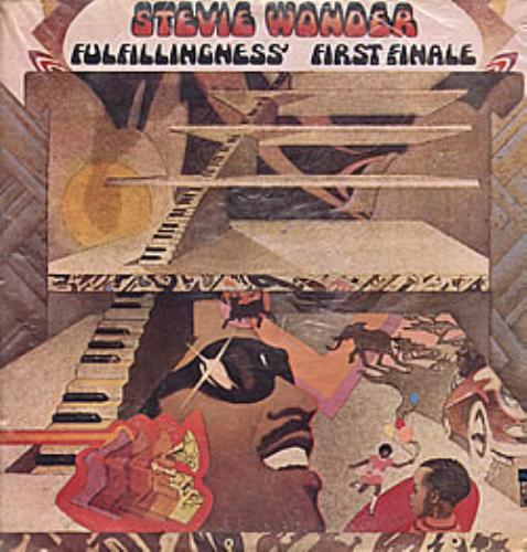 Stevie Wonder Fulfillingness' First Finale vinyl LP album (LP record) Colombian STWLPFU264249