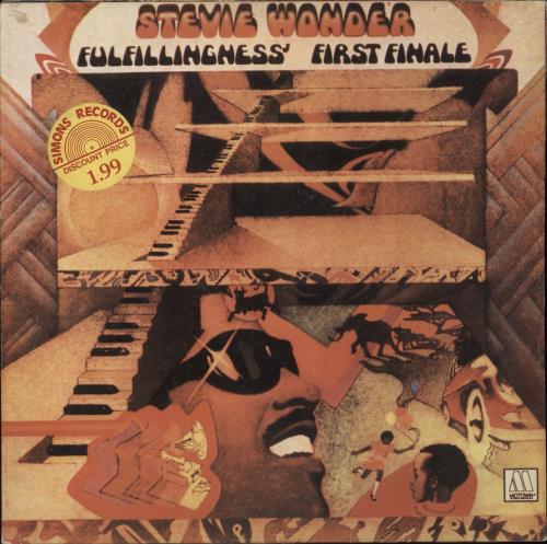 Stevie Wonder Fulfillingness' First Finale vinyl LP album (LP record) Portuguese STWLPFU522060