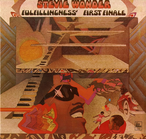 Stevie Wonder Fulfillingness' First Finale vinyl LP album (LP record) UK STWLPFU553868