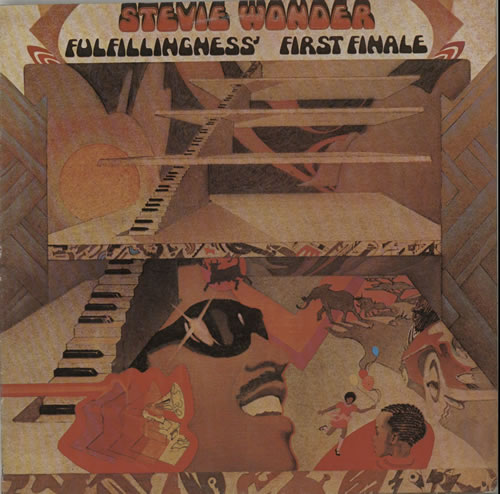 Stevie Wonder Fulfillingness' First Finale vinyl LP album (LP record) Spanish STWLPFU631653