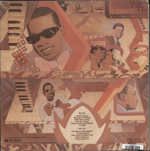 Stevie Wonder Fulfillingness' First Finale vinyl LP album (LP record) German STWLPFU743817