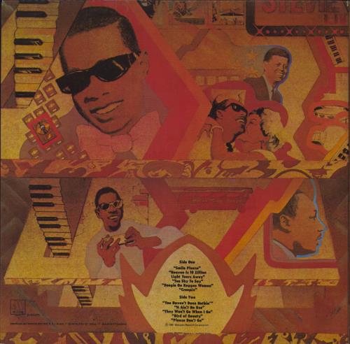 Stevie Wonder Fulfillingness' First Finale vinyl LP album (LP record) Spanish STWLPFU832907