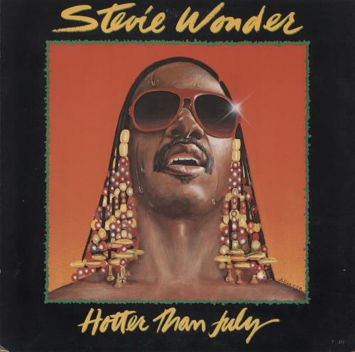 Stevie Wonder Hotter Than July vinyl LP album (LP record) Canadian STWLPHO445357