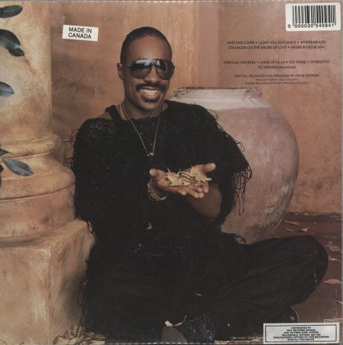Stevie Wonder In Square Circle - Sealed vinyl LP album (LP record) Canadian STWLPIN881135