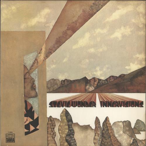 Stevie Wonder Innervisions vinyl LP album (LP record) US STWLPIN444818