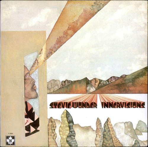 Stevie Wonder Innervisions vinyl LP album (LP record) Canadian STWLPIN523419