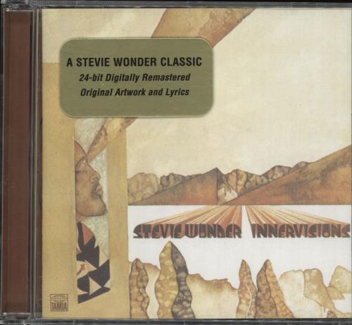Stevie Wonder Innervisions CD album (CDLP) German STWCDIN714584