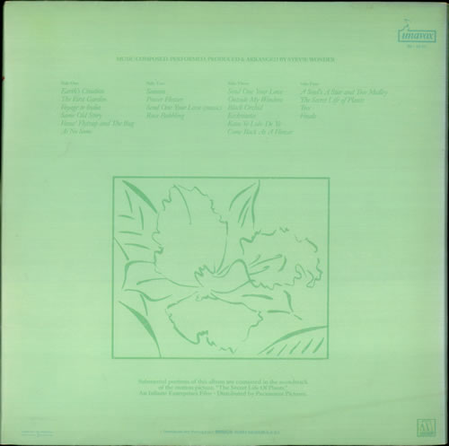 Stevie Wonder Journey Through The Secret Life Of Plants 2-LP vinyl record set (Double LP Album) Portuguese STW2LJO542210