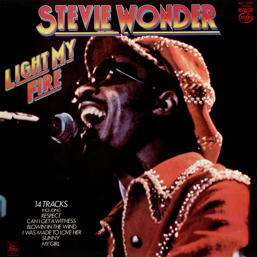 Stevie Wonder Light My Fire vinyl LP album (LP record) UK STWLPLI479012