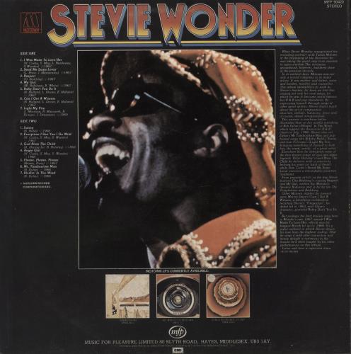 Stevie Wonder Light My Fire vinyl LP album (LP record) UK STWLPLI479012