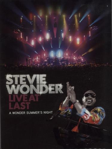 Stevie Wonder Live At Last DVD US STWDDLI670001