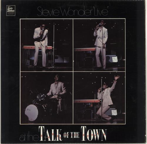 Stevie Wonder 'Live' At The Talk Of The Town vinyl LP album (LP record) UK STWLPLI706750