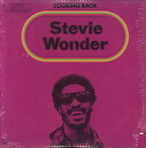 Stevie Wonder Looking Back - Sealed 3-LP vinyl record set (Triple LP Album) US STW3LLO522439
