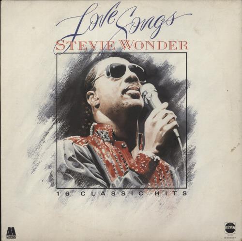Stevie Wonder Love Songs vinyl LP album (LP record) UK STWLPLO278360